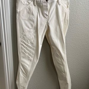 GhoDho white breeches. Sock bottom.